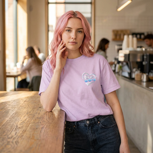 The "Choose Love" Vintage Wash T-Shirt | WW<3