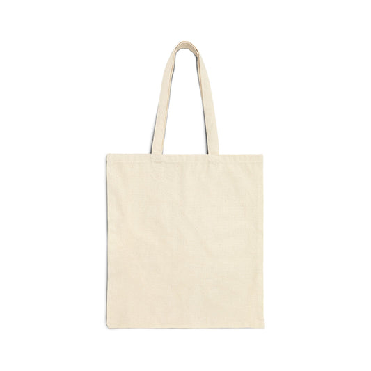 Canvas Tote Bag — Retro Heart "<3" Design | Valentine, Everyday Shopper